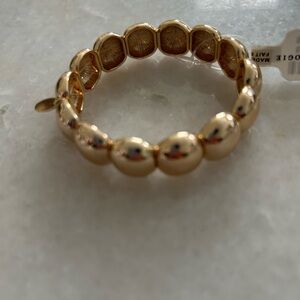 NWT Anthropologie bracelet in gold color